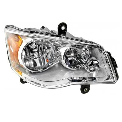 Rareelectrical - New Headlight Compatible With 2011-2014 Dodge Grand Caravan Mini Passenger Cargo Van 3.6L Passenger