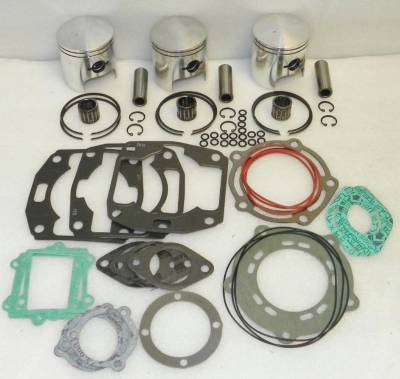 Rareelectrical - Rebuild Kit Compatible With 1995-1996 Tiger Shark 900 Monte Carlo Ts-L 896Cc 2-Stroke 3-Cyl