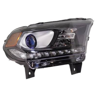 Rareelectrical - New Front Left Driver Headlight Compatible With 2014-2015 Dodge Durango Suv 3.6L V6 5.7L Hemi V8 Sxt