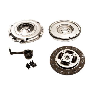 Rareelectrical - New Solid Flywheel Clutch Kit Compatible With 2009-2014 Volkswagen Jetta Sportwagen Tdi 2.0L Diesel