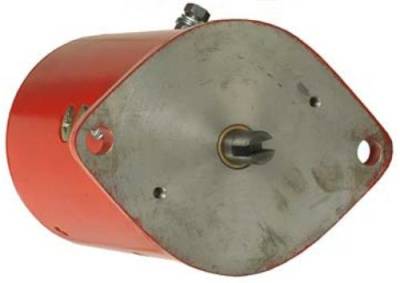Rareelectrical - Snow Plow Motor Compatible With Early Western Fisher Snow Plows 12V Cw 1.7Kw Slotted Shaft