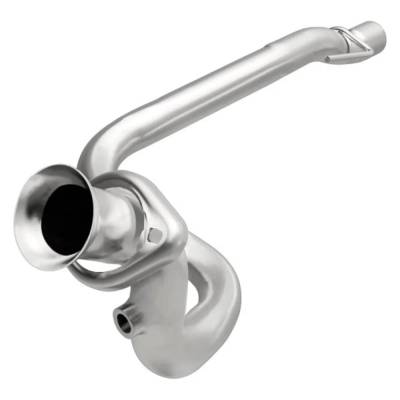 Rareelectrical - Front Exhaust Pipe Compatible With 1996-1999 Jeep Cherokee Classic 4.0L (98-99) Country 4.0L (96-97)