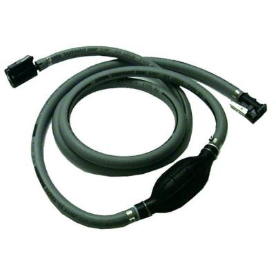 Rareelectrical - Fuel Line Assembly Compatible With 1993 Mercury/Mariner/Force Epa 3/8" 8' -858109K12 Epa Compliant