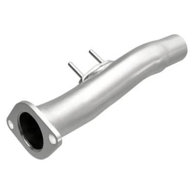 Rareelectrical - Aluminized Exhaust Pipe Compatible With 1999-2004 Toyota Tacoma Dlx 2.4L (99-03) Dlx 2.7L (00-03)