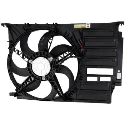 Rareelectrical - New Single Cooling Fan Assembly Compatible With Bmw Mini Cooper Clubman John Cooper Works All4 4 Cyl