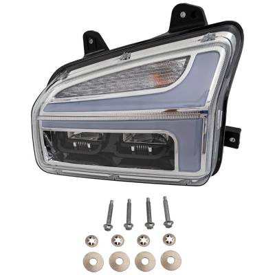 Rareelectrical - New Left Headlight Compatible With Kenworth T880 Base 6 Cyl 11.9L T880 Base 6 Cyl 8.9L T880 Base 6