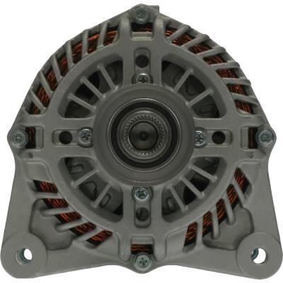 Rareelectrical - New 110A 12V Alternator 6-Groove Clutch Pulley Compatible With 2009-2014 Nissan Cube Z12 Wagon 1.8L