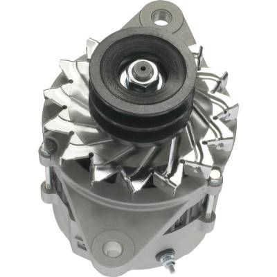 Rareelectrical - New 24V 50A Alternator External Fan 2-Groove Compatible With Jcb Js130 Js160 Js220 Js260 Jz140