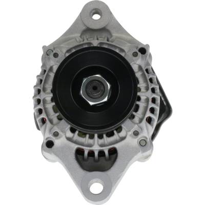 Rareelectrical - New 16 Volt 55A Style 93Mm Race Alternator 1-Wire Ir/If V-Belt Pulley Compatible With Race Car