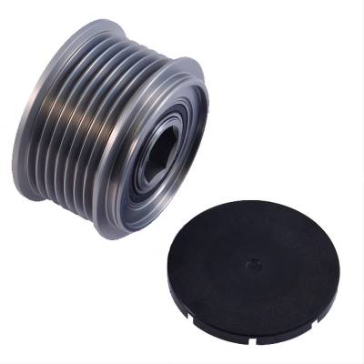 Rareelectrical - 7-Groove Clutch Pulley Fits Toyota Land Cruiser 27415-30010