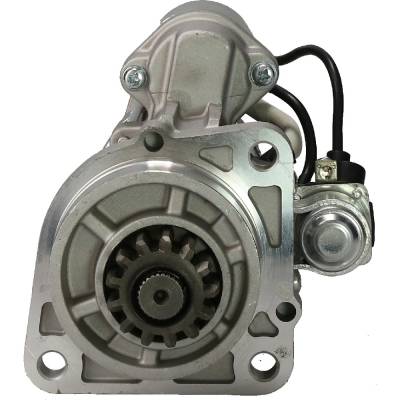 Rareelectrical - New 24V Starter Motor Compatible With Mercedes Heavy Duty Truck M9t64371 M9t65271 M9t66171