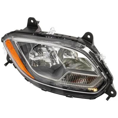 Rareelectrical - Right Headlight Compatible With International Lt625 Base 6 Cyl 12.4L Lt625 Base 6 Cyl 14.9L