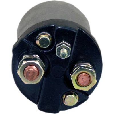 Rareelectrical - New Starter Solenoid Full Length Stud Compatible With 1965-1988 Harley-Davidson Big Twin Fl Flh Fx