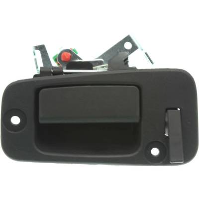 Rareelectrical - Left Rear Interior Door Handle Compatible With 2007-2013 Chevrolet Silverado Gmc Sierra Textured