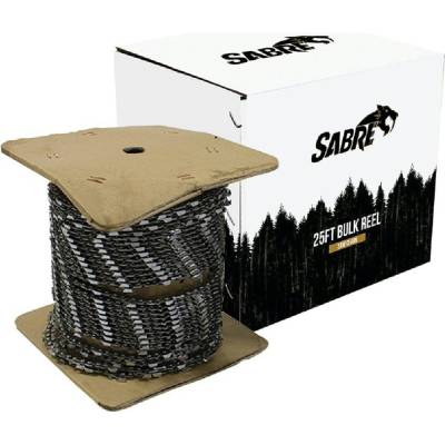 Rareelectrical - Chainsaw Chain Reel 25 Foot .325" .050" Full Chisel Compatible With Echo Cs-510 Cs-530 Dolmar