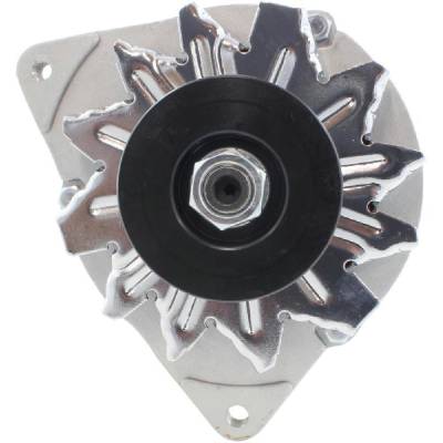 Rareelectrical - 55 Amp Alternator Compatible With 1989-1999 Ford 455C 555C 655C Backhoe 3930 4630 Tractor Diesel New