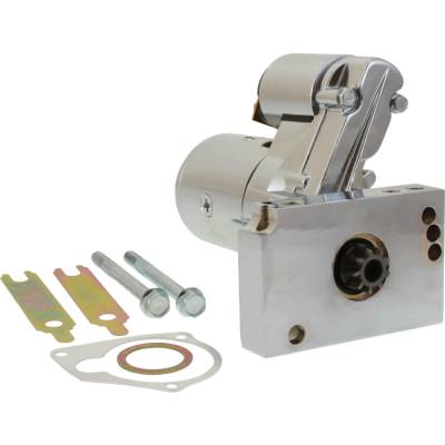Rareelectrical - New 12V Chrome Starter Compatible With Buick Century 4.3L 4.4L 1981 Estate 1980 S114-254S1bx