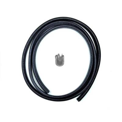 Rareelectrical - New 16 Ft Door Seal Compatible With Chevrolet Gmc R1500 Suburban All Submodels K35 All Submodels C15