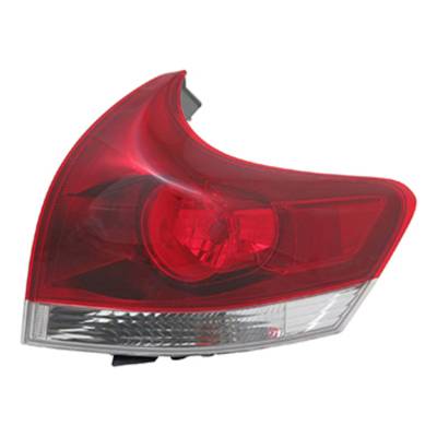 Rareelectrical - New Outer Right Tail Light Compatible With Toyota Venza 2013 2014 By Part Numbers To2801190