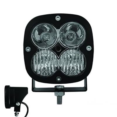 Rareelectrical - Led Light Pod Compatible With Flood & Spot (Combo) Beam Pattern 1820 Lumens 6000K Waterproof