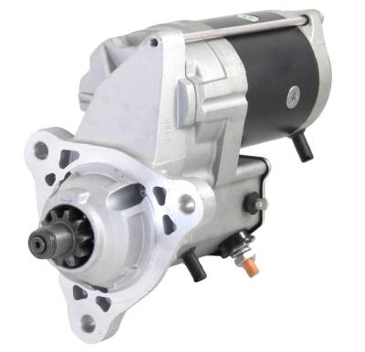 Rareelectrical - New 24V 10T Cw Starter Motor Fits New Holland Combine Cr9070 Cr9080 2280007551 - Image 1