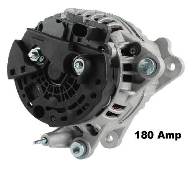 Rareelectrical - New High Amp 180A Alternator Compatible With Volkswagen Beetle 99-05 028903030A 8El011710321 - Image 2