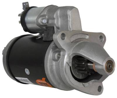Rareelectrical - New 12V 11T Starter Motor Fits Farm Tractor 1290 1294 1390 1394 1490 1494 204-13270 - Image 1
