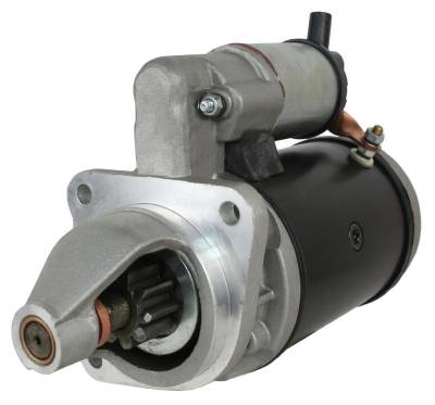 Rareelectrical - New Starter Motor Compatible With 1970-1976 Miller Electric Welder Models With Perkins 4-108 - Image 1