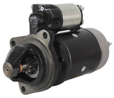 Rareelectrical - New Starter Motor Compatible With Fiat-Hesston Tractor 45.66 55.46 55.56 55.65 55.66 55.75 55.86 - Image 2