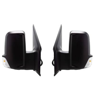 Rareelectrical - New Pair Of Door Mirrors Fits Dodge Sprinter 2500 2006-2009 68010093A 68009995Aa - Image 2
