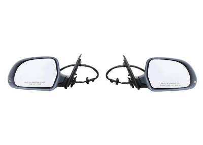 Rareelectrical - New Door Mirror Pair Compatible With Audi Q3 2015-16 No Side Assist 8U1857410fsp9 8K0949102 - Image 1