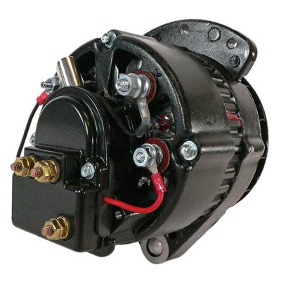 Rareelectrical - New 65A Alternator Fits Thermo King Rd-Ii Tci-Z 10-41-2197 41-2195 5D44465g02 - Image 1