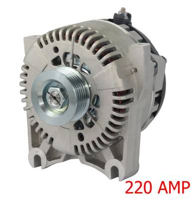 Rareelectrical - New 220A Alternator Compatible With Ford Grand Marquis Vin W 2001 2002 Al7541x F5ou-10300-Fa - Image 2