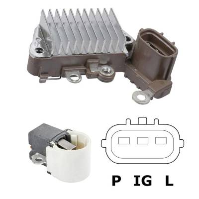 Rareelectrical - New 12V Regulator Kit Fits John Deere Tractor 4105 Yanmar 40.5Hp Dsl 1667864011 - Image 1