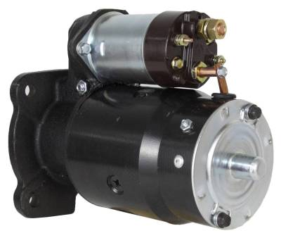 Rareelectrical - Starter Motor Compatible With Massey Ferguson Tractor Mf-20 Mf-40 1903107M91 518671M91 1108379 - Image 1