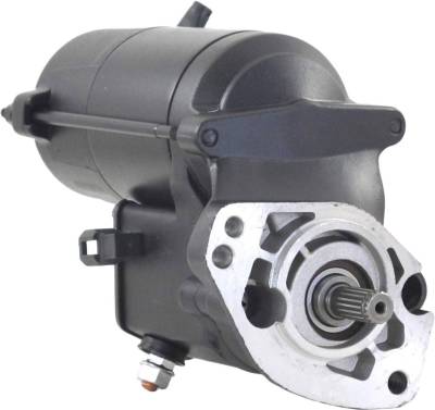 Rareelectrical - High Torque Starter Compatible With 97-06 Harley Davidson Flhri Firefighter Police 1340Cc 1450Cc - Image 3