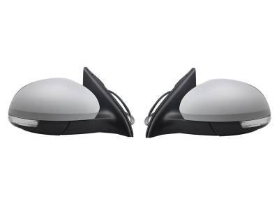 Rareelectrical - Pair Door Mirror Compatible With Volkswagen Tiguan 2009-2016 5N0857522a 5N0857521a - Image 2