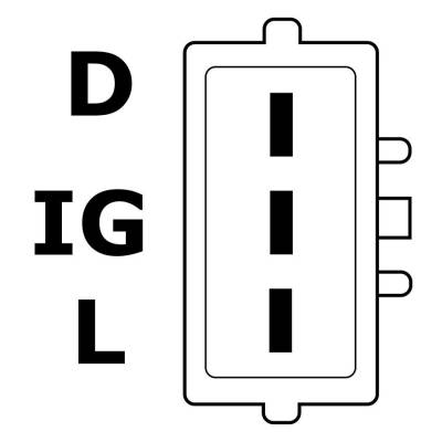 Rareelectrical - New 12 Volt Regulator Kit Fits Suzuki Aerio 2004 A5ta6891 1012110721 0986045751 - Image 4