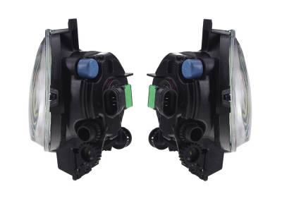 Rareelectrical - New Pair Of Fog Lights Compatible With Volkswagen Touareg Tdi 2004-2007 7L6941699f 7L6941700f - Image 3