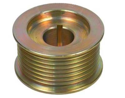 Rareelectrical - New Nikko Pulley Compatible With 8-Grooves 30Mm Id 70Mm Od 600-861-9110 600-861-9111 6008619110 - Image 1