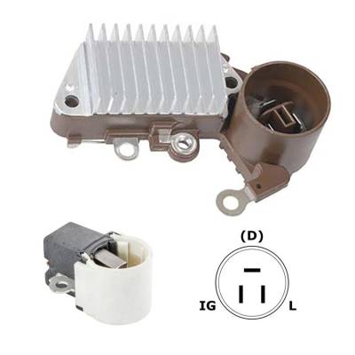 Rareelectrical - New Regulator Kit Fits John Deere Excavator 50 Zts 35C Zts 0-986-038-471 In251 - Image 1