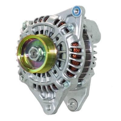Rareelectrical - New Alternator Compatible With 2003-2004 Mitsubishi Lancer L4 2.0L W/Mt 2000Cc Turbocharged - Image 2