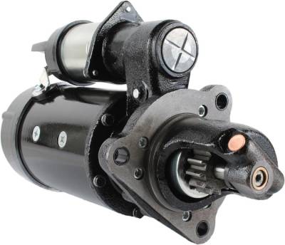 Rareelectrical - New Starter Compatible With White Combine 2500 Cummins 6-374 1992 7379011 7379019 10479034 - Image 1
