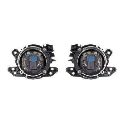 Rareelectrical - New Pair Of Fog Lights Compatible With Mercedes Benz S450 S63 Smart Fortwo 2518200856 Mb2592114 251 - Image 1
