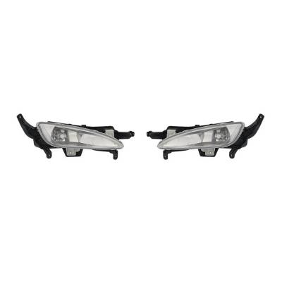 Rareelectrical - New Set Of Two Fog Lights Compatible With Kia Optima Ex Luxury 2013 922022T010 922012T010 - Image 2