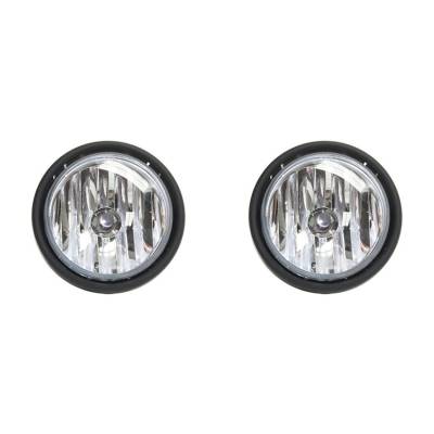 Rareelectrical - New Clear Fog Light Pair Fits Freightliner Hd Columbia 112 2000-2011 A0632497000 - Image 1