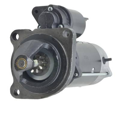 Rareelectrical - New 12V 9T Starter Compatible With New Holland Tractor 4230 4330V 4430N 4430V 4835 11131604 - Image 2