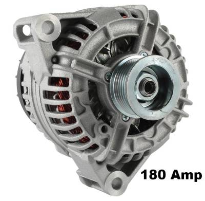 Rareelectrical - New Alternator High Amp 180A Compatible With Mercedes Benz C32 8El 737 976-001 8El738211051 - Image 3