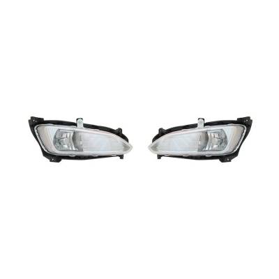 Rareelectrical - New Fog Light Pair Fits Hyundai Santa Fe 2.4L 2013-15 2016 Hy2593141 92201-4Z000 - Image 2