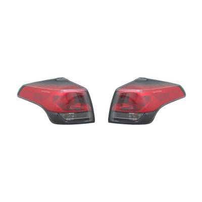 Rareelectrical - New Pair Of Outer Tail Lights Fits Toyota Rav4 Le 2016-17 81550-0R061 To2804128 - Image 2